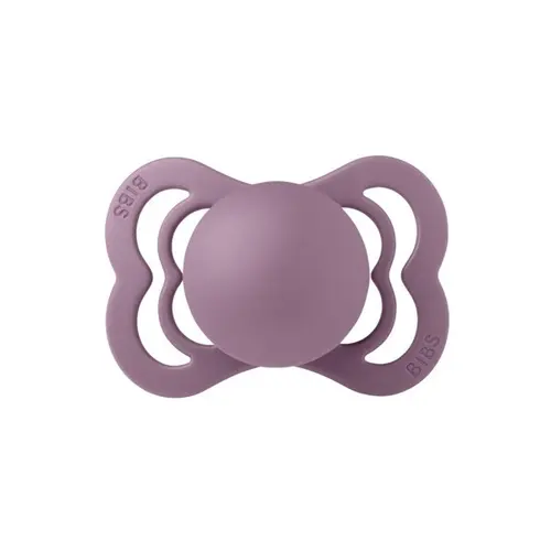 Suzeta Supreme Latex, tetina simetrica, 0 luni +-Mauve