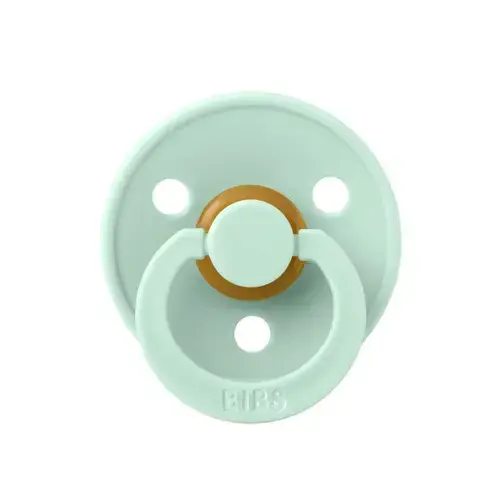 Suzeta Colour Latex, Tetina Rotunda, 0 Luni +, Nordic Mint