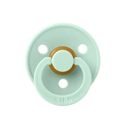 Suzeta Colour Latex, Tetina Rotunda, 0 Luni +, Nordic Mint