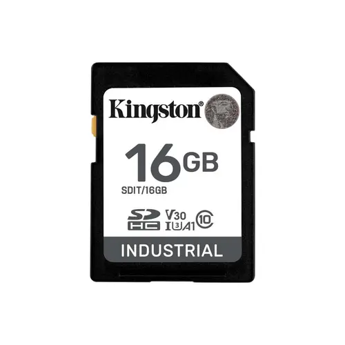 Card de memorie, Kingston, 16GB, SDHC, Clasa Industriala 10, U3, V30, A1
