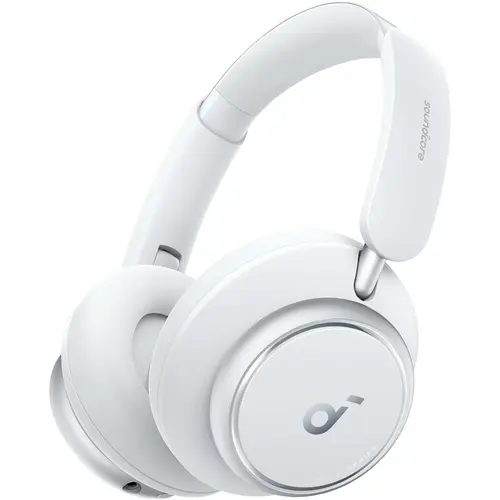 Casti Stereo Wireless Anker Soundcore Space Q45, Noise Cancelling, Bluetooth 5.3 (Alb)