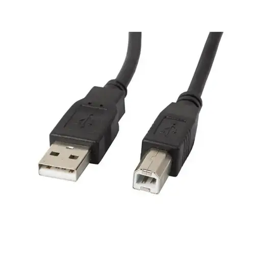 Cablu de date Lanberg, USB 2.0, 5m, Negru