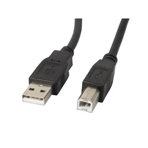 Cablu de date Lanberg, USB 2.0, 5m, Negru
