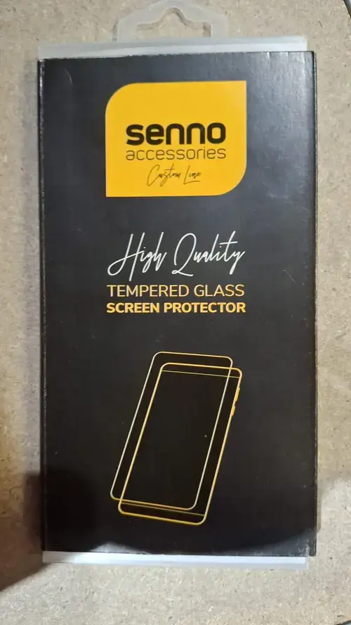 Folie Protectie Senno Top Full Glue 5D pentru Samsung Galaxy A32, Sticla Securizata (Transparent/Negru)