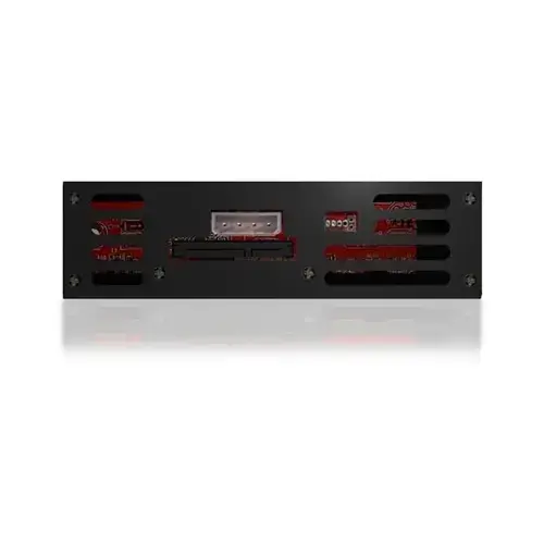 Rack Hard-disk Icy Box, RAIDSONIC, IB-138SK-B-II, 5.25inch, Pentru 3.5inch, SATA, Negru