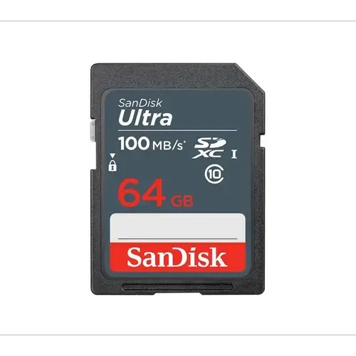 Card memorie, Sandisk, 64 GB SDXC, C10