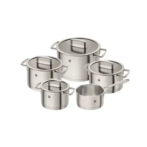 Set ZWILLING VITALITY, 5 piese, Capac din sticla termorezistenta (Inox)