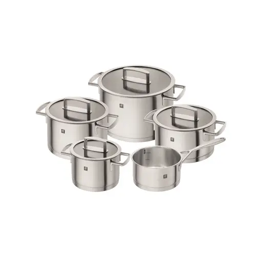 Set ZWILLING VITALITY, 5 piese, Capac din sticla termorezistenta (Inox)