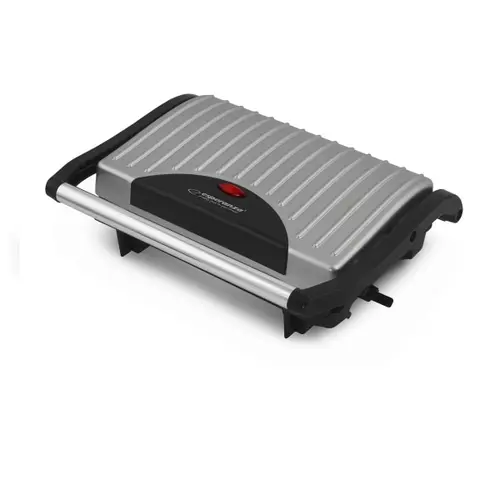 Gratar electric Esperanza PIZZAIOLA EKG005, 750 W (Argintiu)