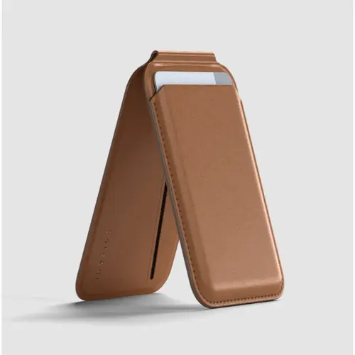 Card pocket, Satechi, Vegan-Piele Magnetic, Maro