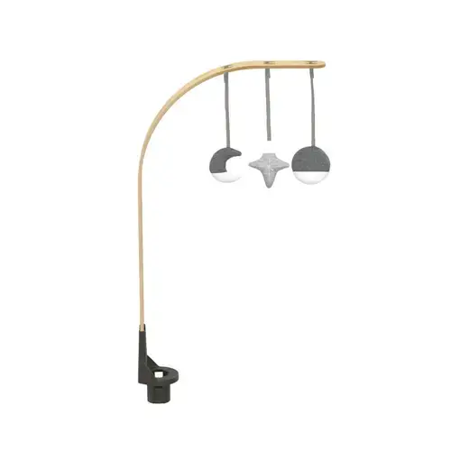 Bara din lemn cu jucarii pentru sezlongul Doomoo Seat'n Swing