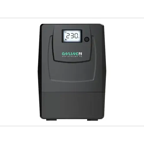 Ups fara management, ONLINE USV, 480 Watt, 800 VA, Negru