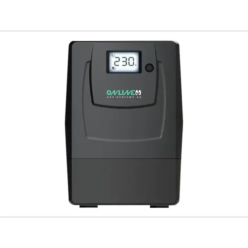 Ups fara management, ONLINE USV, 480 Watt, 800 VA, Negru