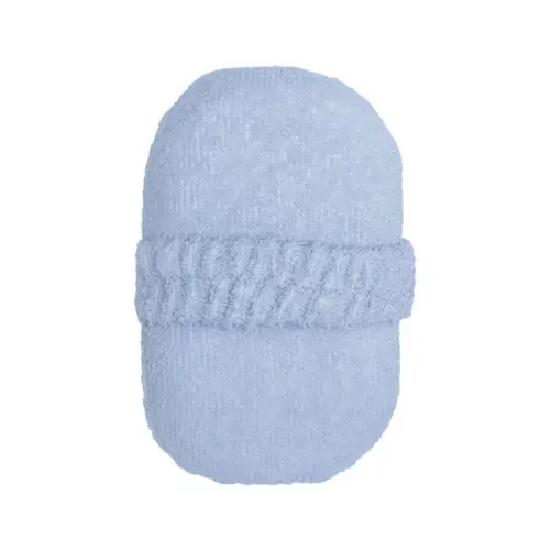 Buretel de baie Lorelli, 15 x 10 cm, cu manson, Blue