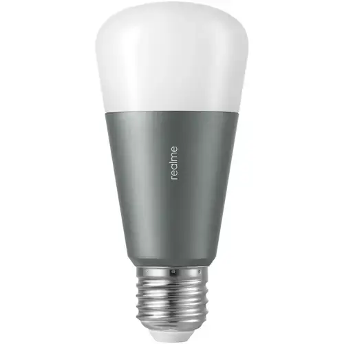 Bec LED inteligent Realme, Wi-Fi, E27, 9W, 1000 lm, lumina alba calda (1700-6500K)