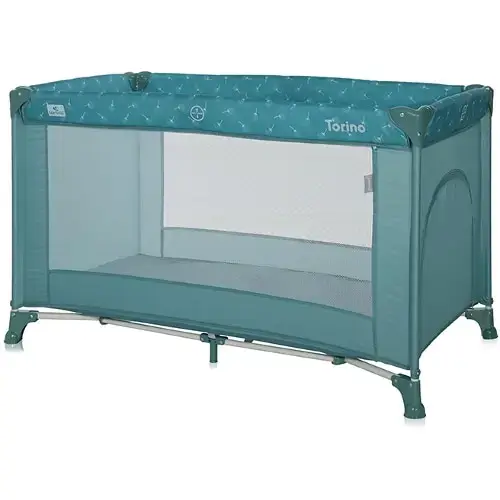 Patut Pliabil Lorelli Torino Arctic Floral, 1 Nivel, 0 - 3 ani