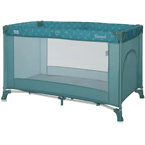 Patut Pliabil Lorelli Torino Arctic Floral, 1 Nivel, 0 - 3 ani