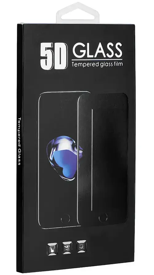 Folie de protectie Ecran OEM pentru Samsung Galaxy Note10 Lite N770 / A71 A715, Sticla Securizata, Full Glue, 5D, Neagra