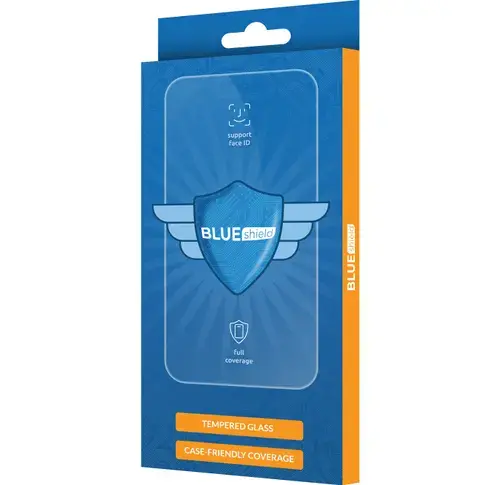 Folie de protectie Ecran BLUE Shield pentru Honor 70 Lite, Sticla Securizata, Full Glue, Case Friendly, Neagra