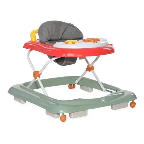 Premergator Bertoni My Buggy, cu eurobaza, inaltime reglabila, Poppy