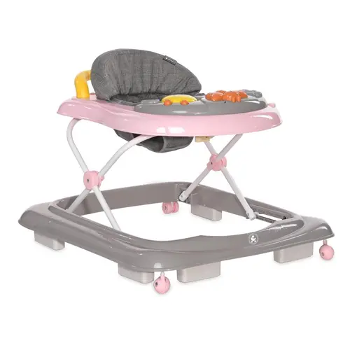 Premergator Bertoni My Buggy, cu eurobaza, inaltime reglabila, Bubblegum