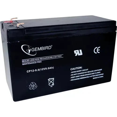 Baterie Gembird BAT-12V9AH, 12V/9AH