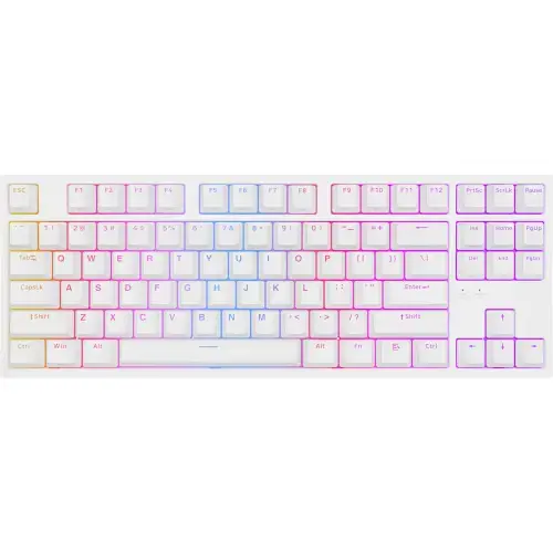 Tastatura gaming Genesis, Thor 404 TKL Kailh, USB (Alb)