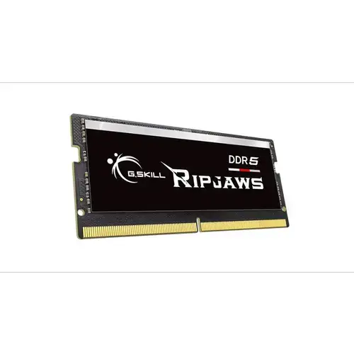 Memorie RAM pentru notebook, G.skill, 16 GB, 4800 MHz DDR5, Ripjaws CL34, F5-4800S3434A16GX1-RS