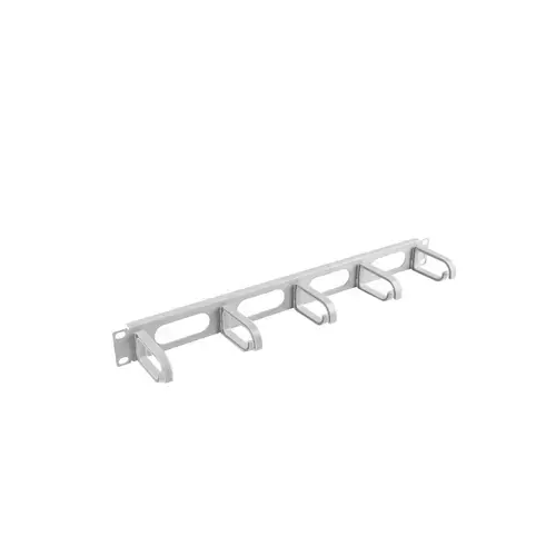 Organizator de cabluri  Lanberg, tip B 19'' 1U, Gri