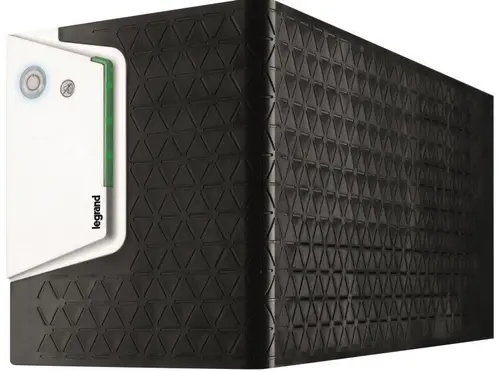 UPS Legrand KEOR SP 800, 800VA/480W, 4x IEC German standard sockets, USB HID tip B, stabilizator electronic (AVR), baterie 1 x 12V/ 9 Ah, 230V,forma sinusoidala simulata in forma de unda, tehnologie Line interactiveVI, interfata RGB LED bar