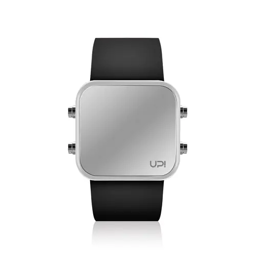 Ceas UpWatch LED MINI (Alb/Negru)