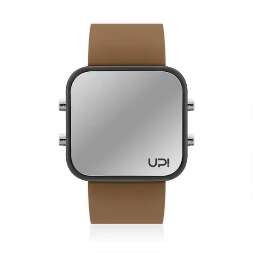Ceas UpWatch LED (Negru/Maro)