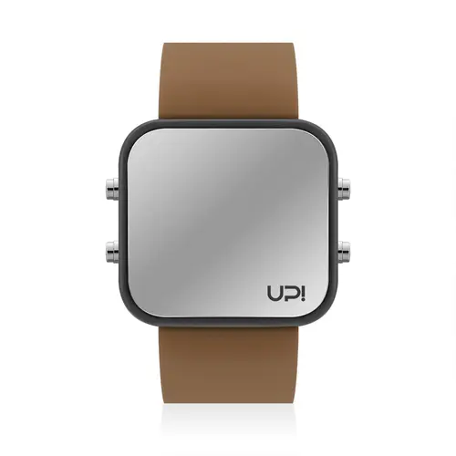 Ceas UpWatch LED (Negru/Maro)