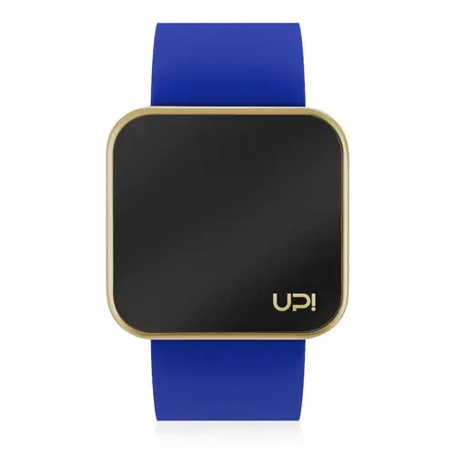 Ceas UpWatch TOUCH MATTE GOLD (Albastru)