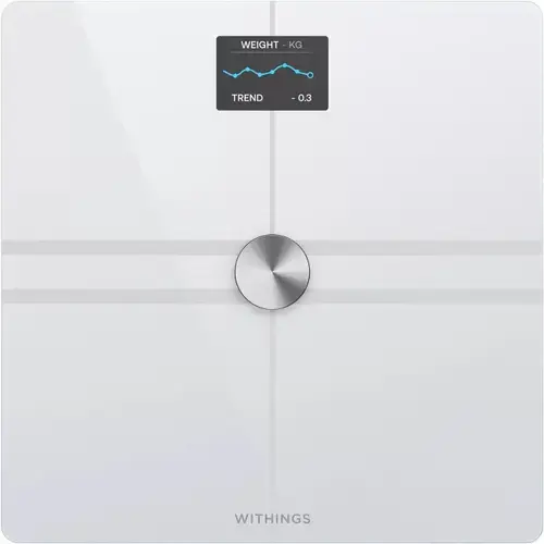 Cantar Wi-Fi pentru analiza corporala completa Withings Body Comp, Alb