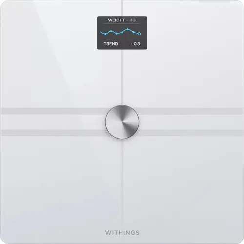 Cantar Wi-Fi pentru analiza corporala completa Withings Body Comp, Alb