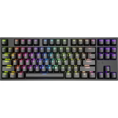 Tastatura gaming Genesis Thor 404 TKL, Gateron, USB, Negru