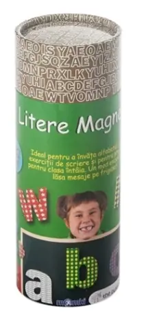 Set Lumea magnetilor - Litere magnetice