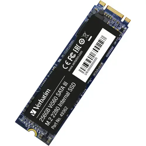 SSD Verbatim Vi560 S3, 256GB, SATA III, M.2. 2280