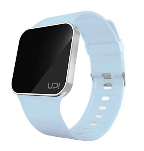Ceas UpWatch Upgrade Matte Silver (Albastru deschis)