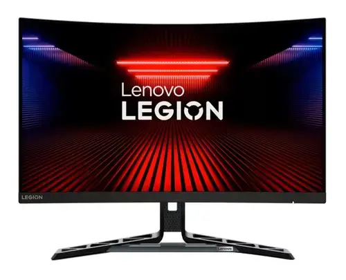 Monitor Gaming VA LED Lenovo Legion 27inch R27fc-30, Full HD (1920 x 1080), HDMI, DisplayPort, Ecran curbat, Boxe, Pivot, 280 Hz, 0.5 ms (Negru)