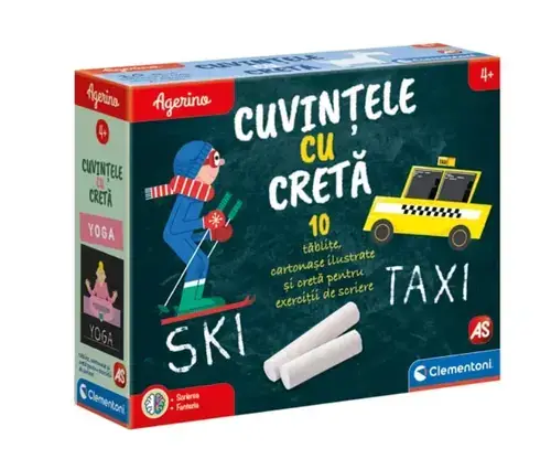 Agerino - Joc educativ Cuvintele cu creta
