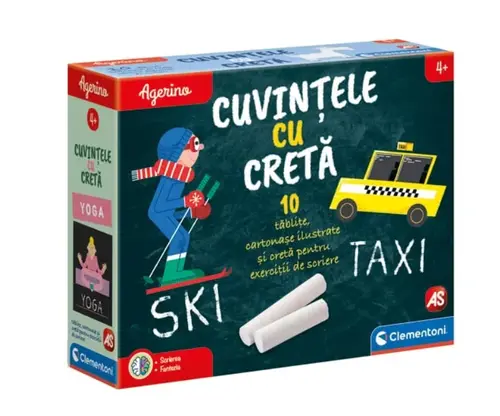 Agerino - Joc educativ Cuvintele cu creta