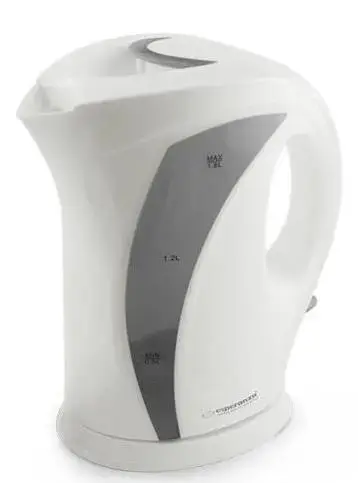 Ceainic Electric Esperanza EKK018E, 1.7 l (Alb)