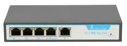 Switch ExtraLink KRIOS EX.14305, 4 Porturi, PoE