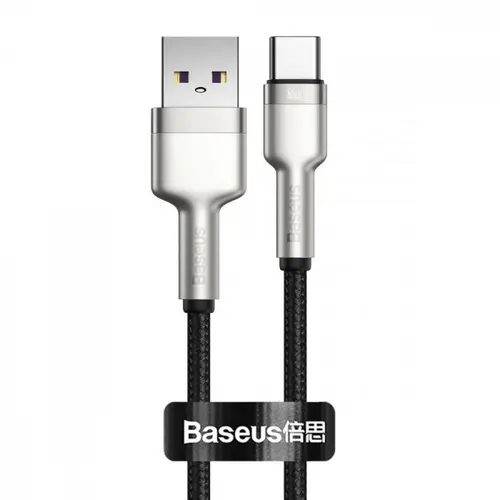 Cablu de date Baseus Cafule CAKF000001, 66 W, USB / USB Type-C, 0.25 m (Negru)