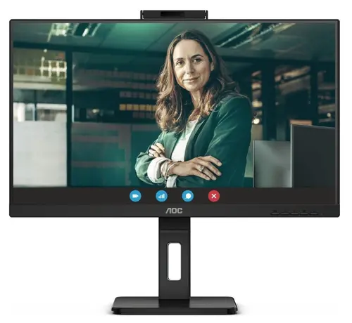 Monitor IPS LED AOC 27inch Q27P3CW, QHD (2560 x 1440), HDMI, DisplayPort, Boxe, Pivot (Negru)