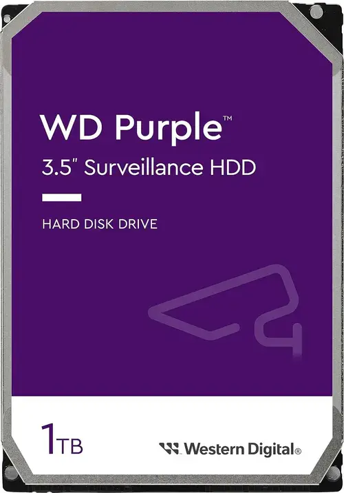HDD Western Digital Purple, 1TB, SATA-III, 64MB, 5400 RPM, 3.5inch, WD11PURZ