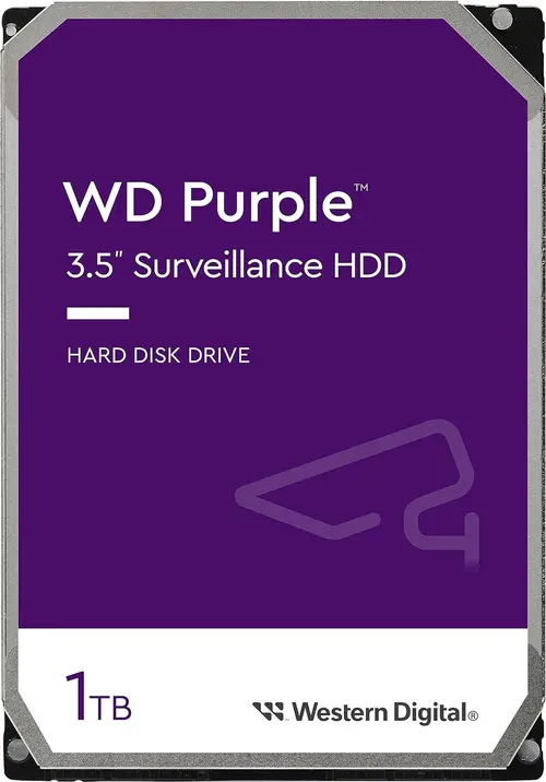 HDD Western Digital Purple, 1TB, SATA-III, 64MB, 5400 RPM, 3.5inch, WD11PURZ