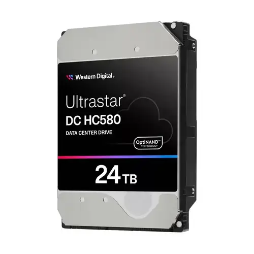 HDD Server Western Digital HGST ULTRASTAR DC HC580 0F62796, 24TB, 512MB, 7200 RPM, SATA-III 6Gb/s, 512E SE NP3, 3.5inch